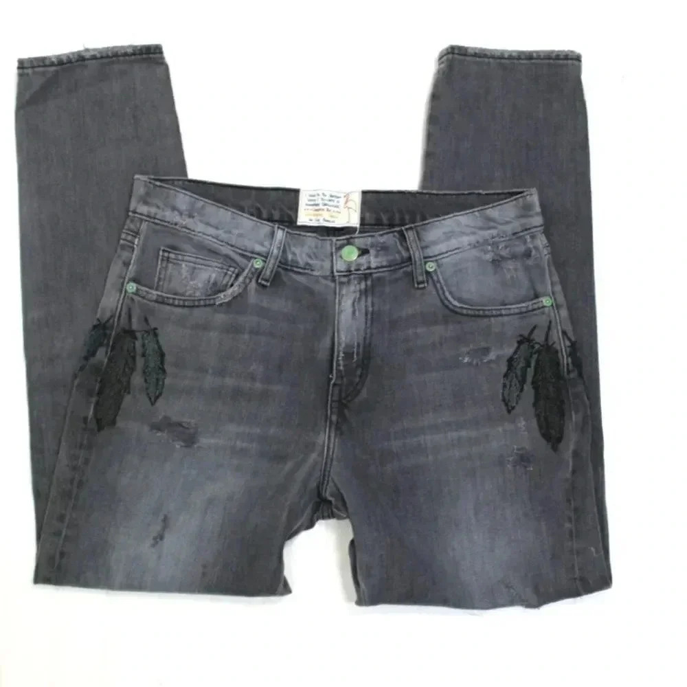 Revolve Sandrine Rose custom vintage jeans